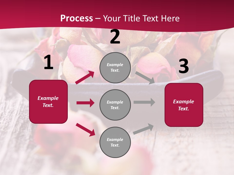 Fragile Red Leaf PowerPoint Template