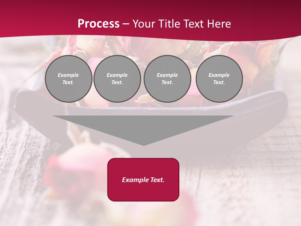 Fragile Red Leaf PowerPoint Template