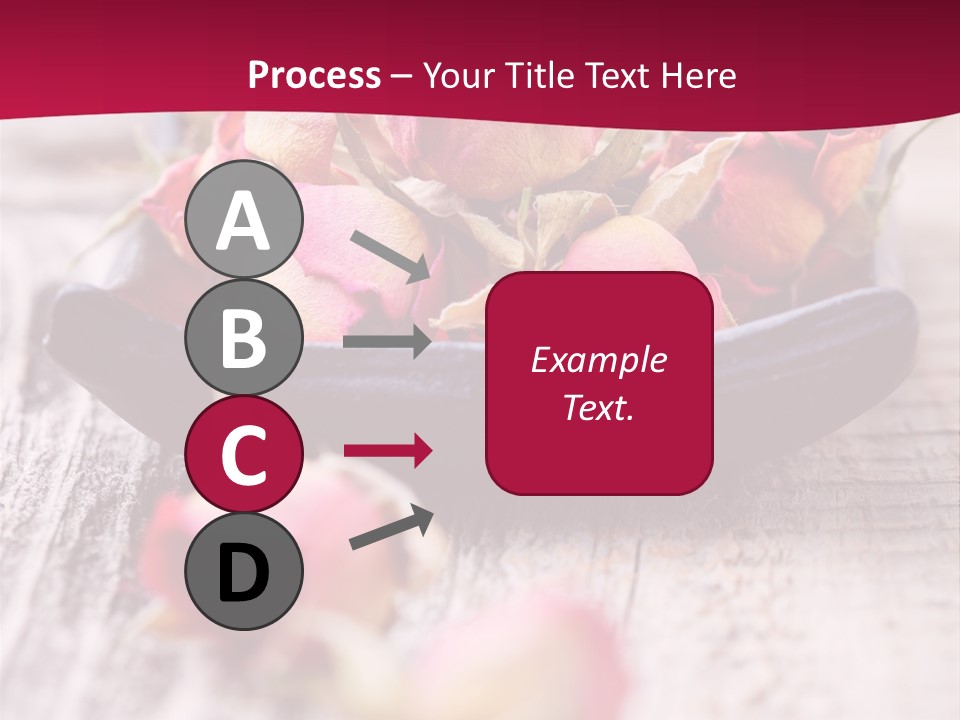 Fragile Red Leaf PowerPoint Template