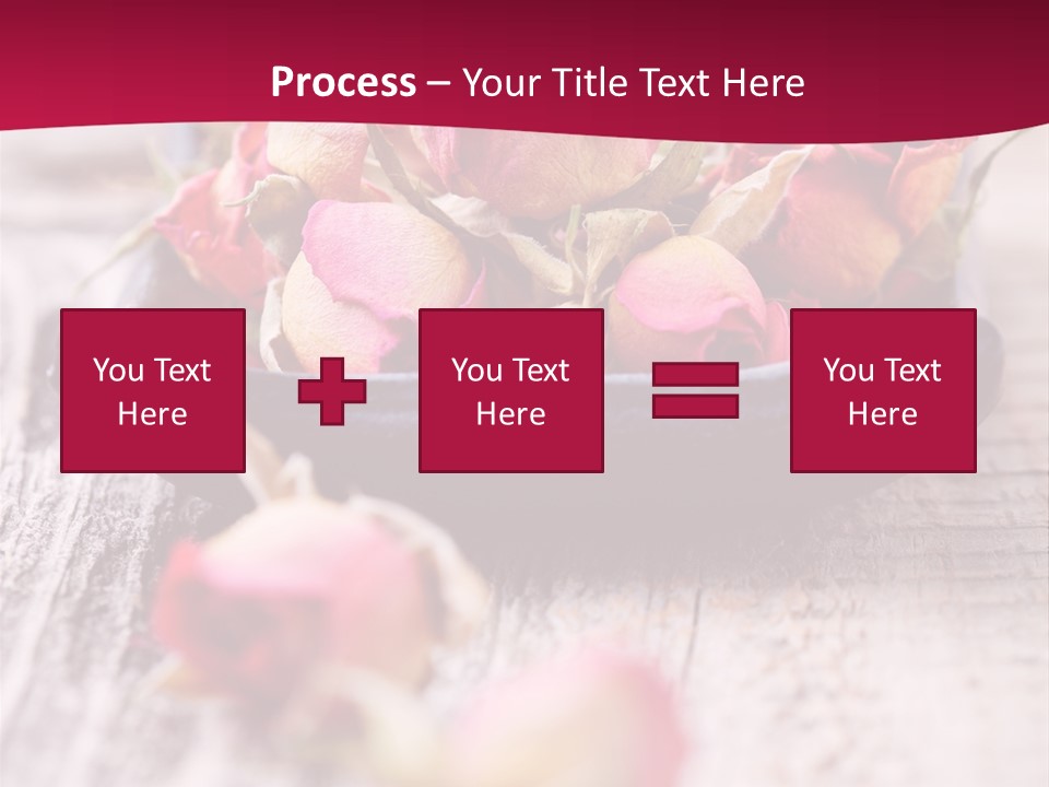 Fragile Red Leaf PowerPoint Template