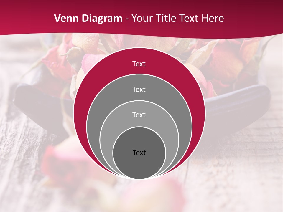 Fragile Red Leaf PowerPoint Template