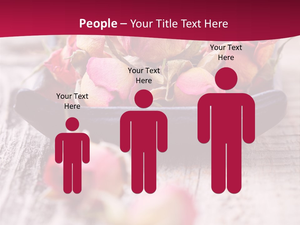 Fragile Red Leaf PowerPoint Template