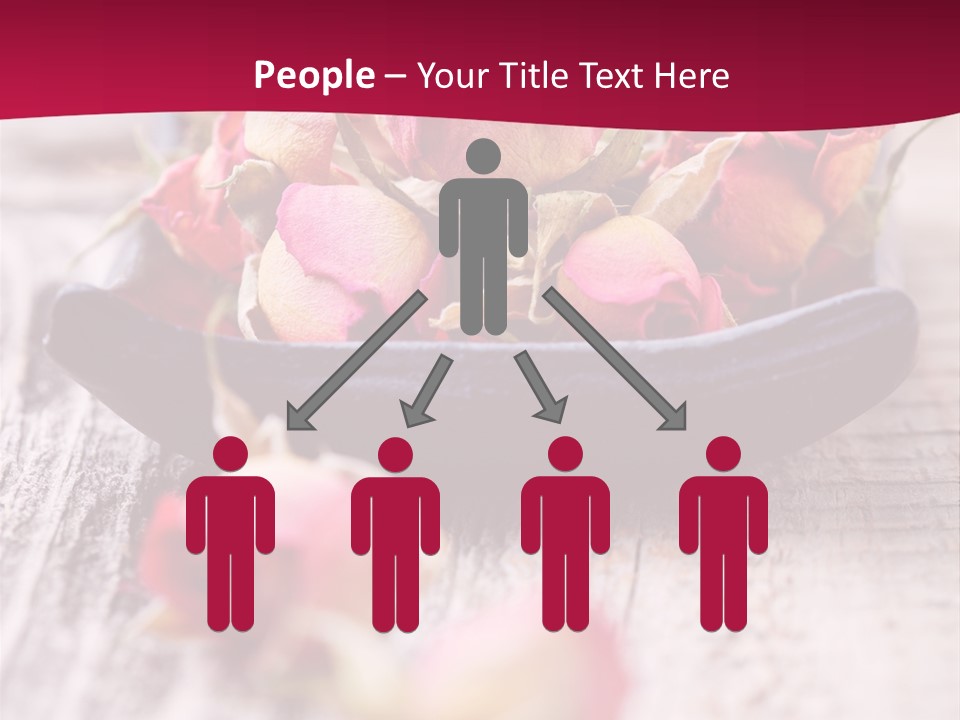 Fragile Red Leaf PowerPoint Template