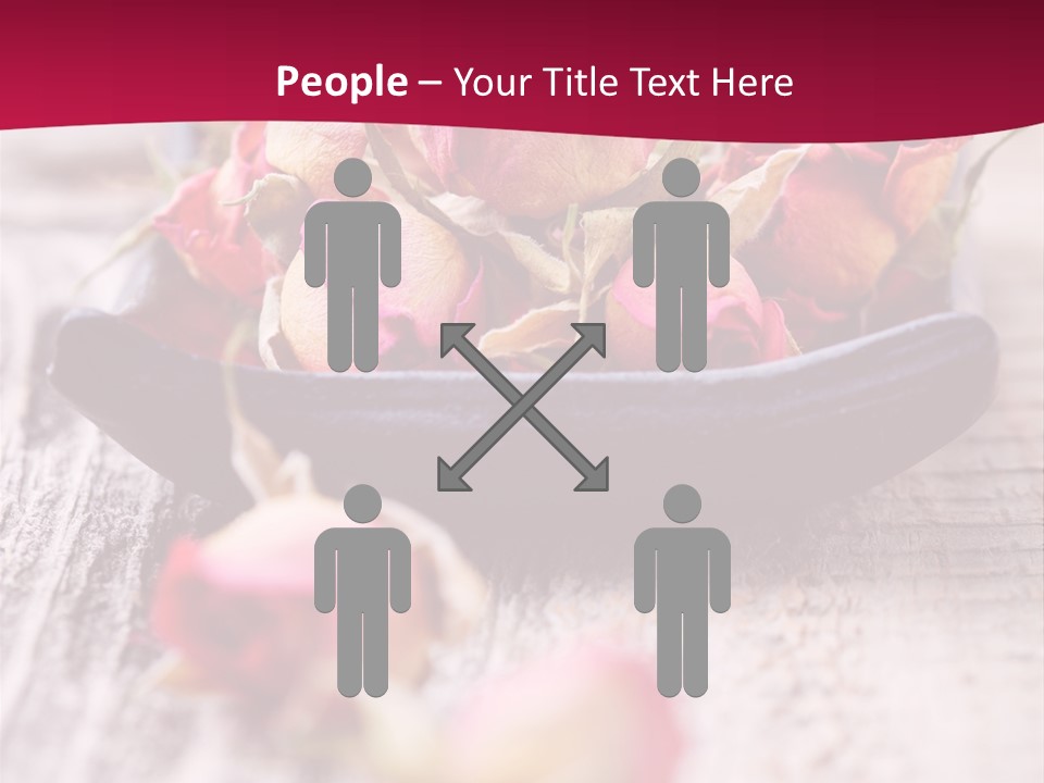 Fragile Red Leaf PowerPoint Template