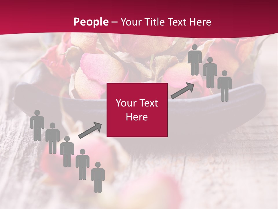 Fragile Red Leaf PowerPoint Template