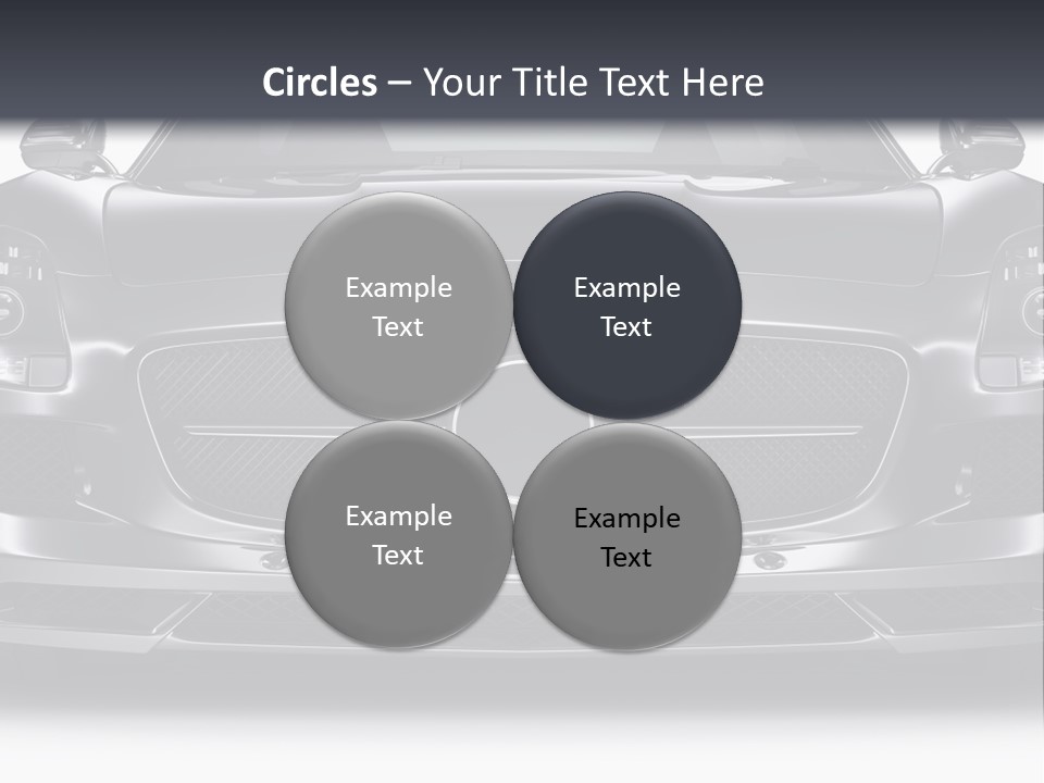 Reflection Front Shiny PowerPoint Template