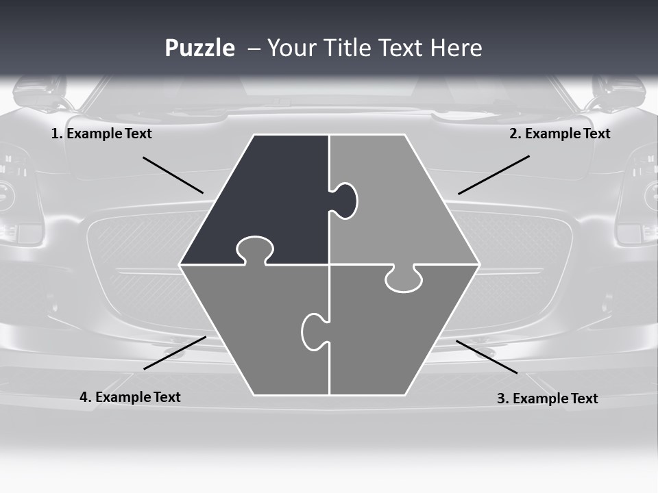 Reflection Front Shiny PowerPoint Template