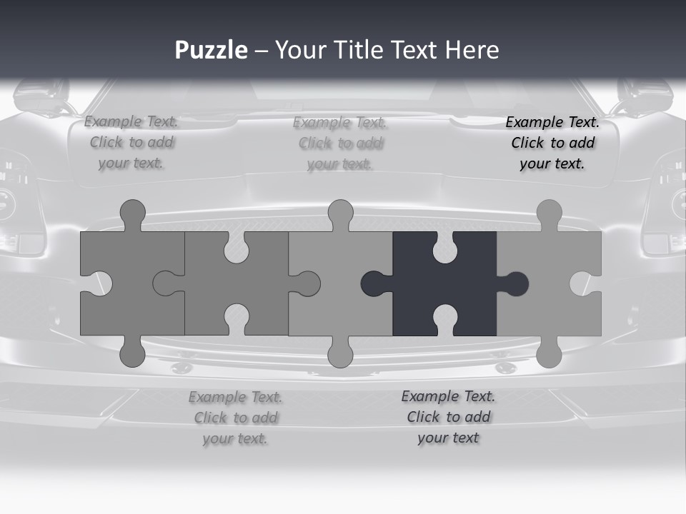 Reflection Front Shiny PowerPoint Template