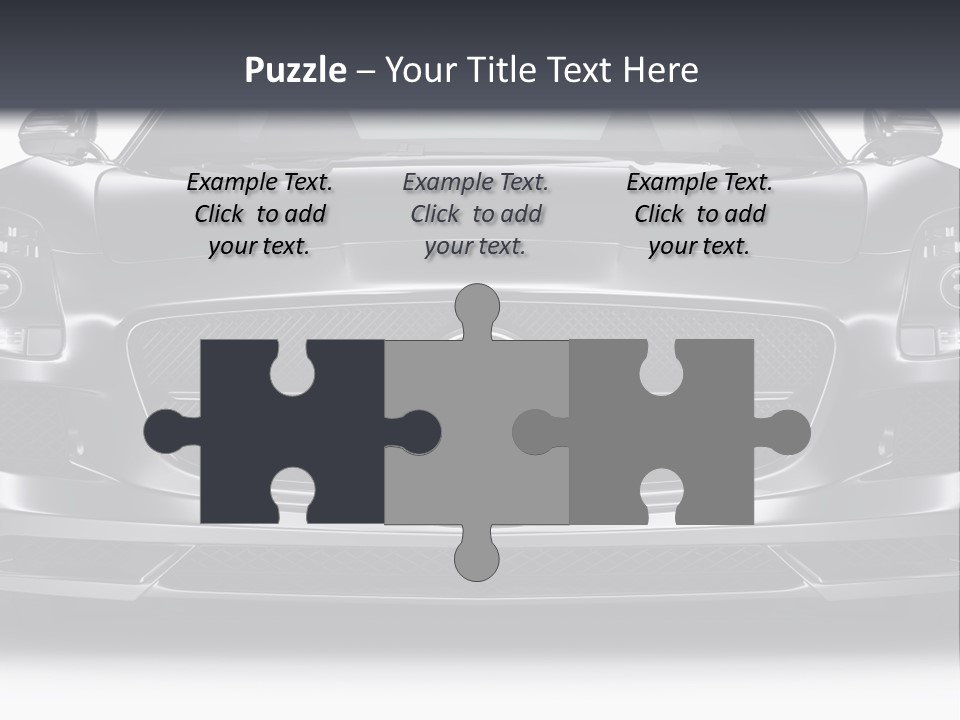 Reflection Front Shiny PowerPoint Template