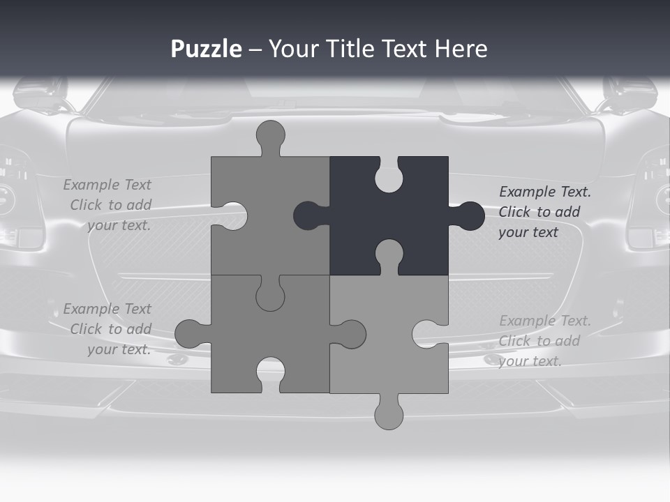 Reflection Front Shiny PowerPoint Template