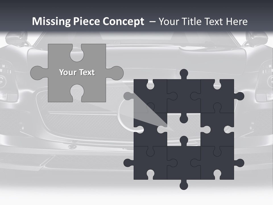 Reflection Front Shiny PowerPoint Template