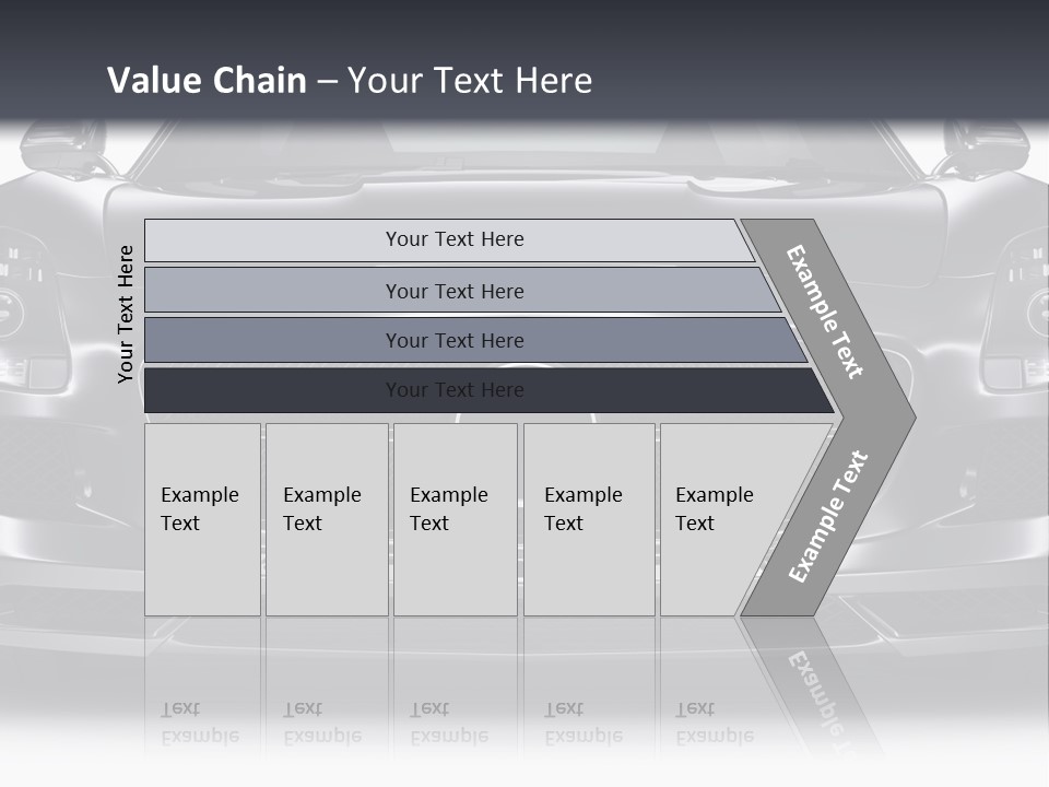 Reflection Front Shiny PowerPoint Template