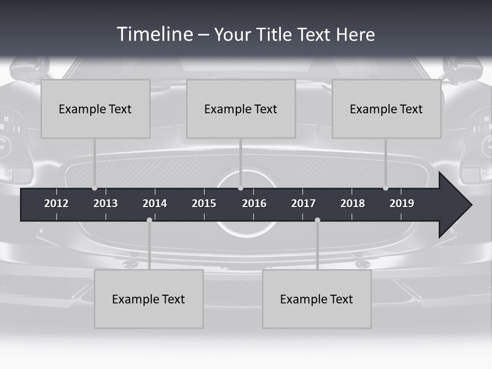 Reflection Front Shiny PowerPoint Template
