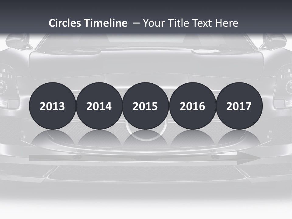 Reflection Front Shiny PowerPoint Template