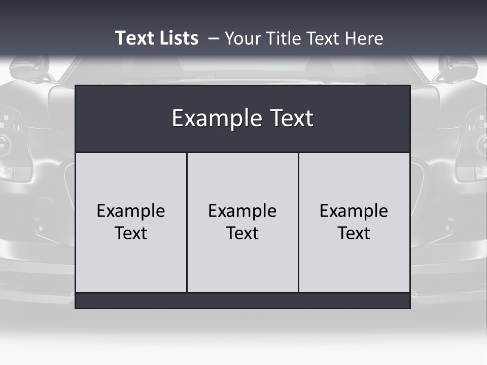 Reflection Front Shiny PowerPoint Template