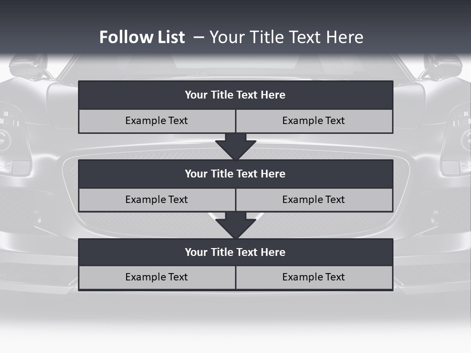 Reflection Front Shiny PowerPoint Template
