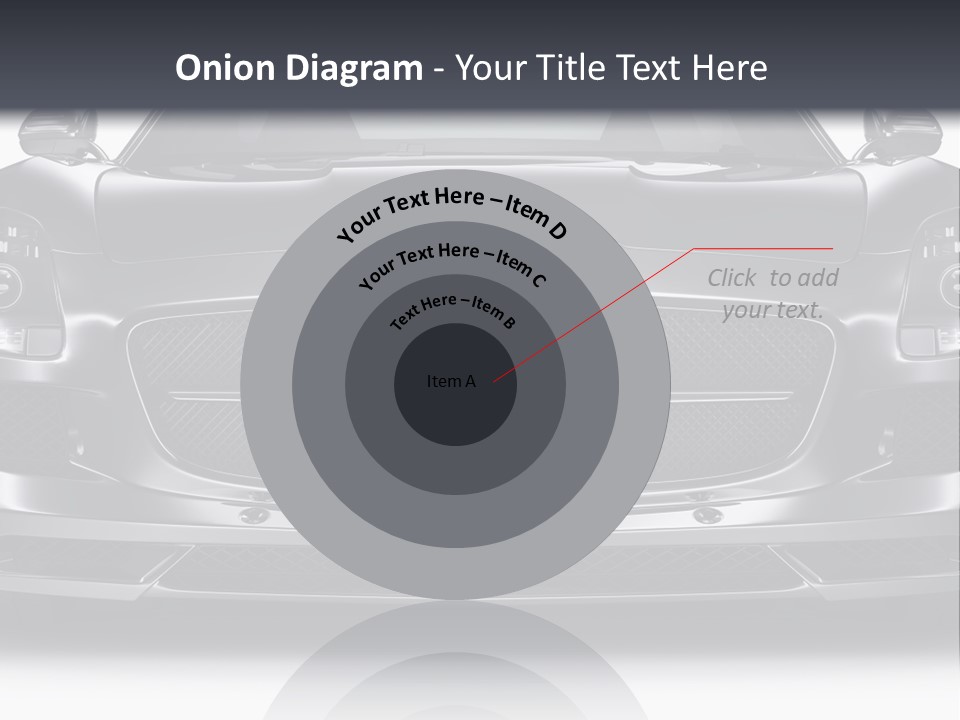 Reflection Front Shiny PowerPoint Template