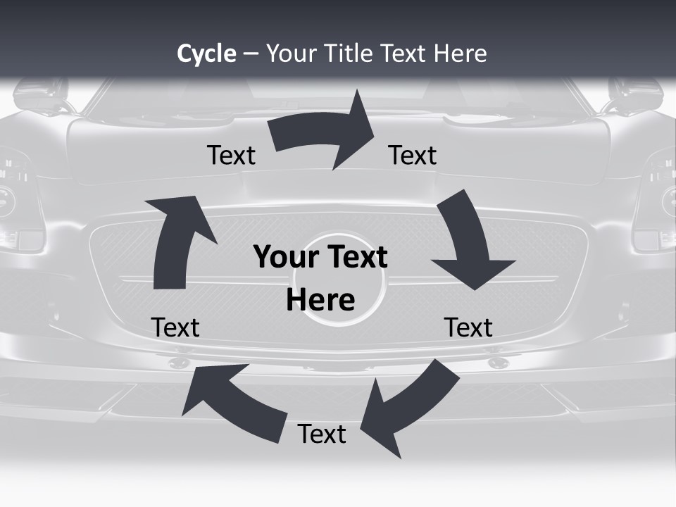 Reflection Front Shiny PowerPoint Template