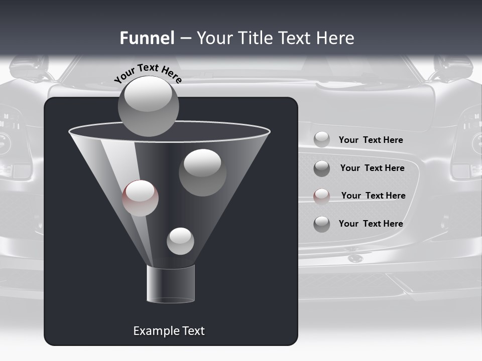 Reflection Front Shiny PowerPoint Template