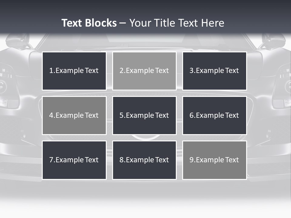 Reflection Front Shiny PowerPoint Template
