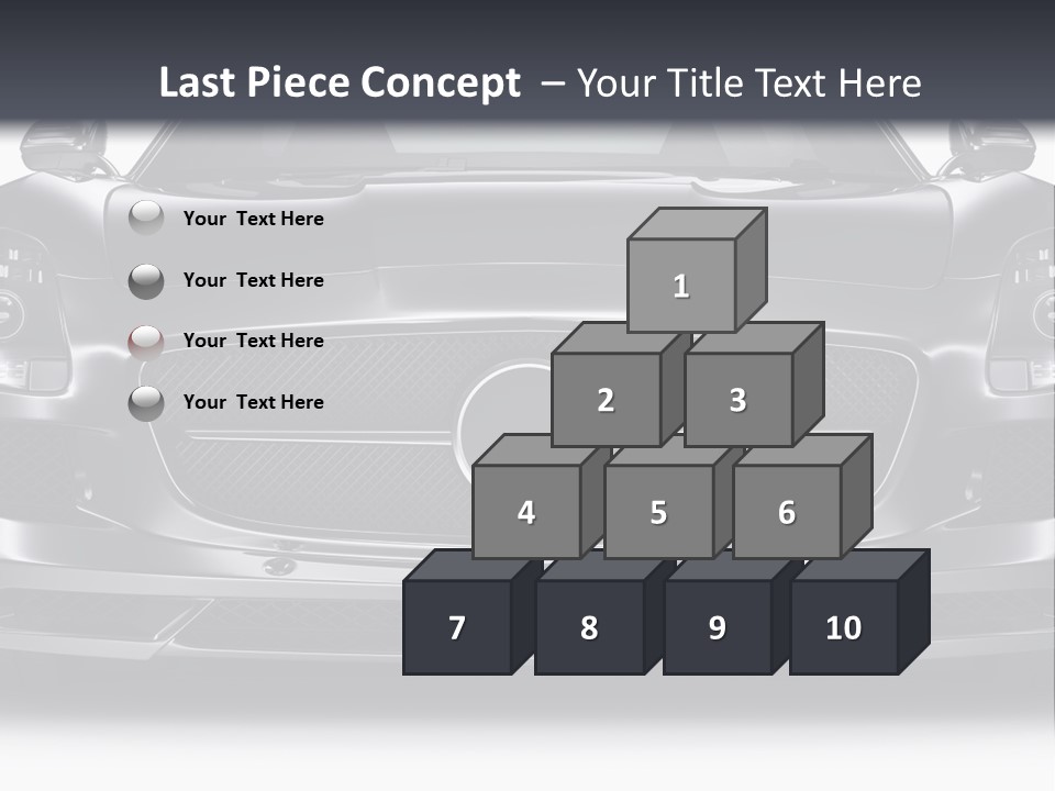 Reflection Front Shiny PowerPoint Template