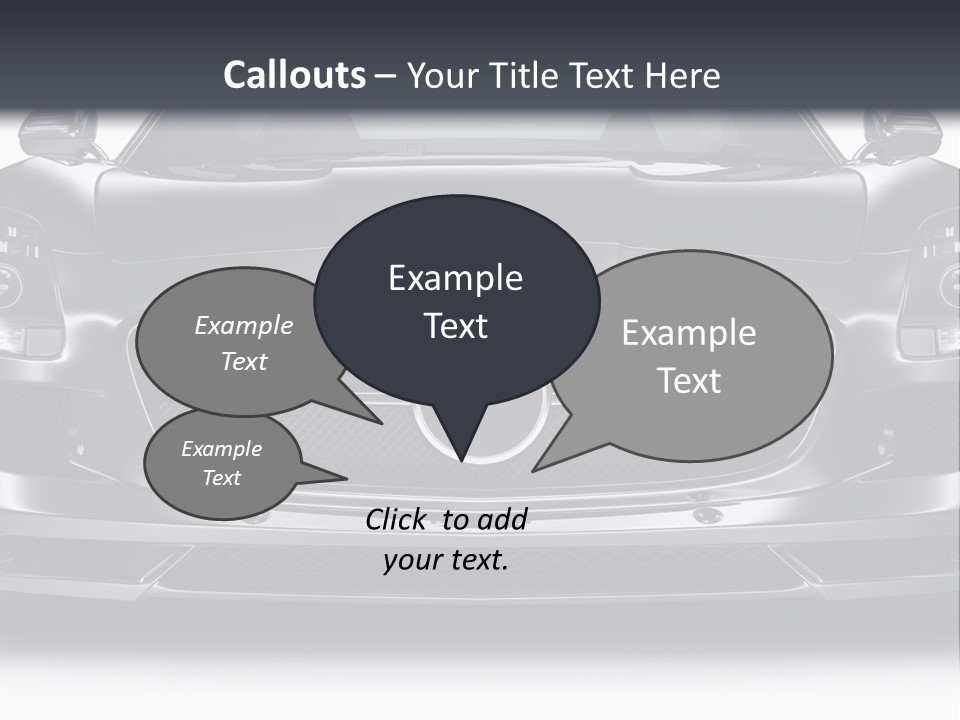 Reflection Front Shiny PowerPoint Template