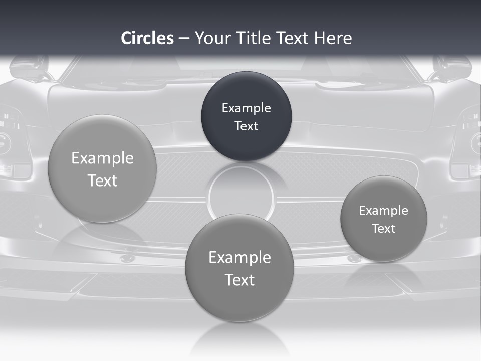 Reflection Front Shiny PowerPoint Template