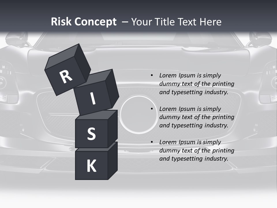 Reflection Front Shiny PowerPoint Template