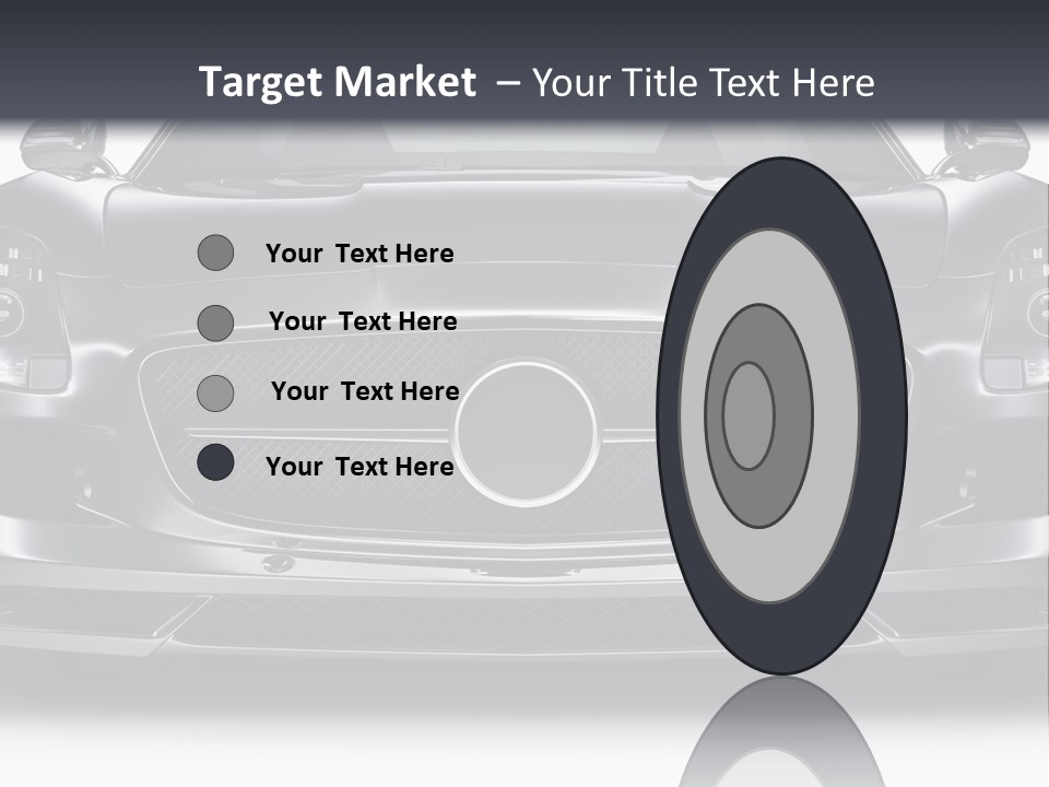 Reflection Front Shiny PowerPoint Template