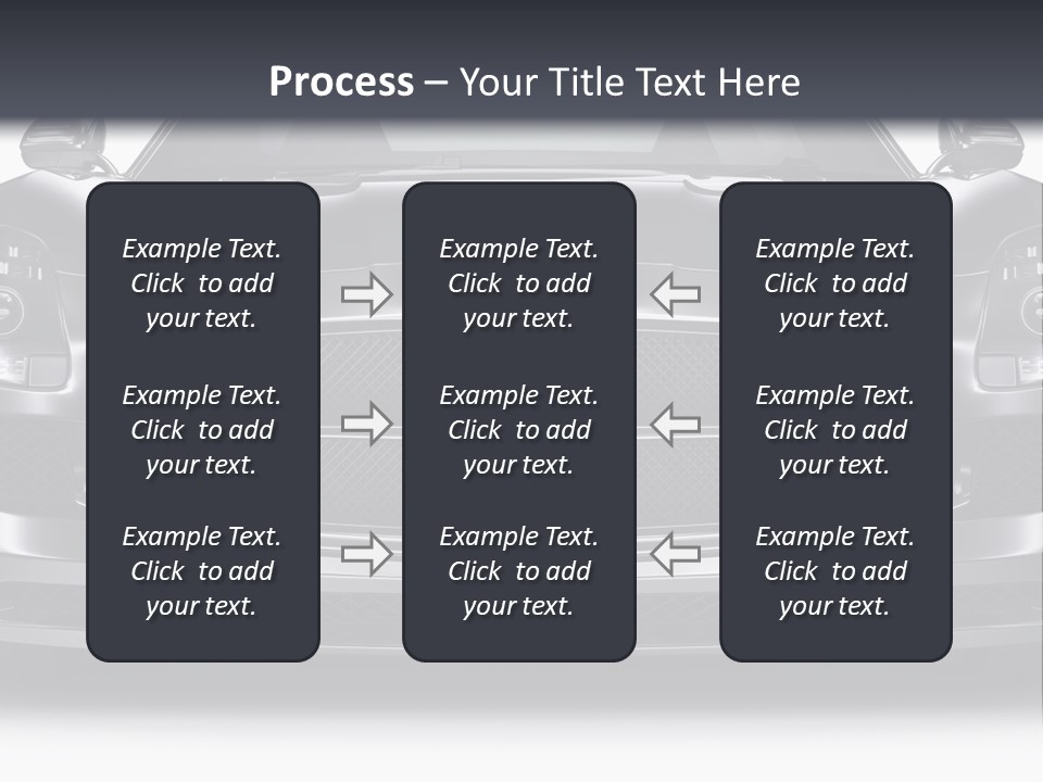 Reflection Front Shiny PowerPoint Template