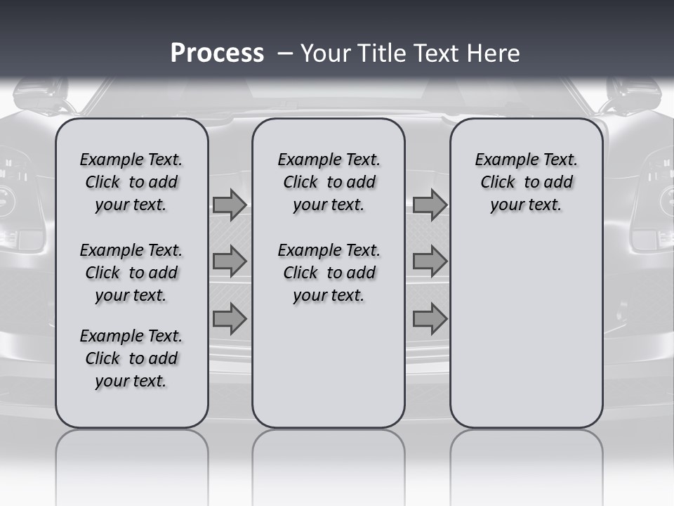 Reflection Front Shiny PowerPoint Template