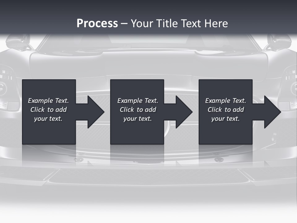 Reflection Front Shiny PowerPoint Template