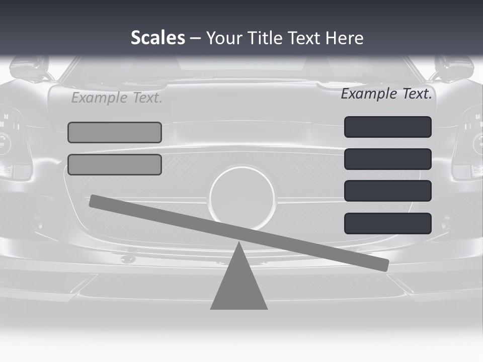 Reflection Front Shiny PowerPoint Template