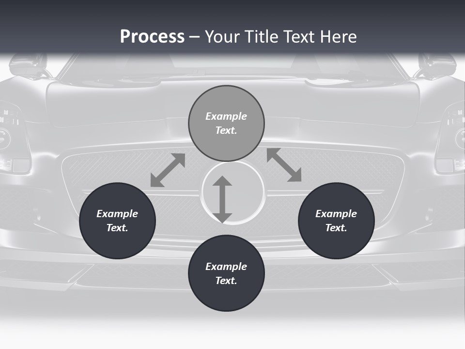 Reflection Front Shiny PowerPoint Template
