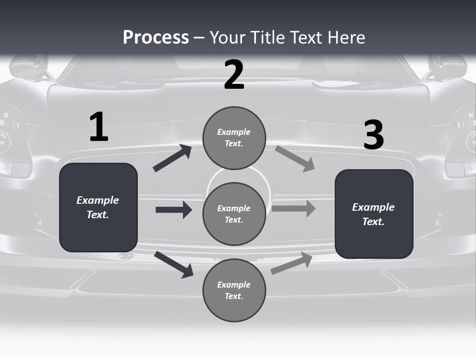 Reflection Front Shiny PowerPoint Template