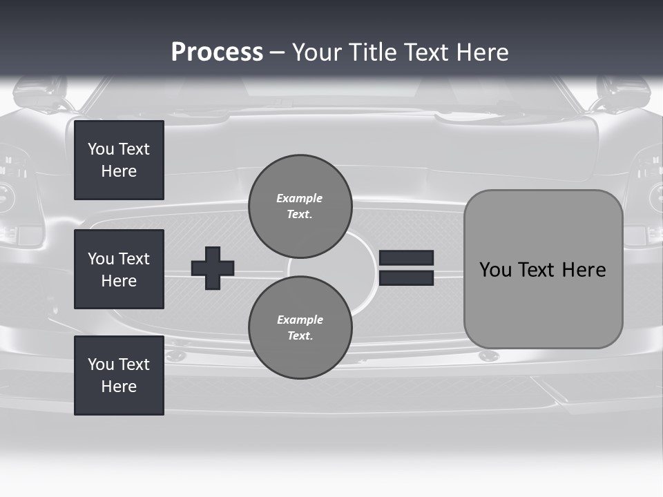 Reflection Front Shiny PowerPoint Template