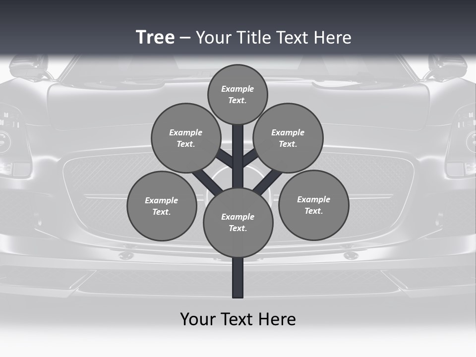 Reflection Front Shiny PowerPoint Template