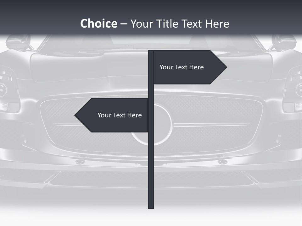 Reflection Front Shiny PowerPoint Template