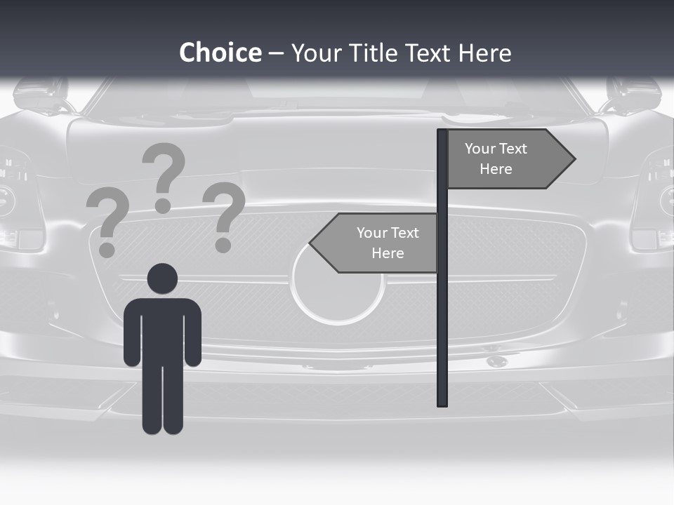 Reflection Front Shiny PowerPoint Template