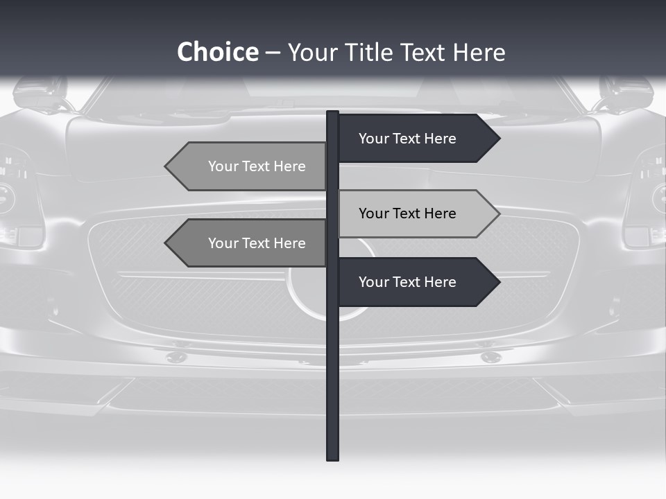 Reflection Front Shiny PowerPoint Template