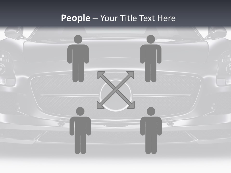 Reflection Front Shiny PowerPoint Template