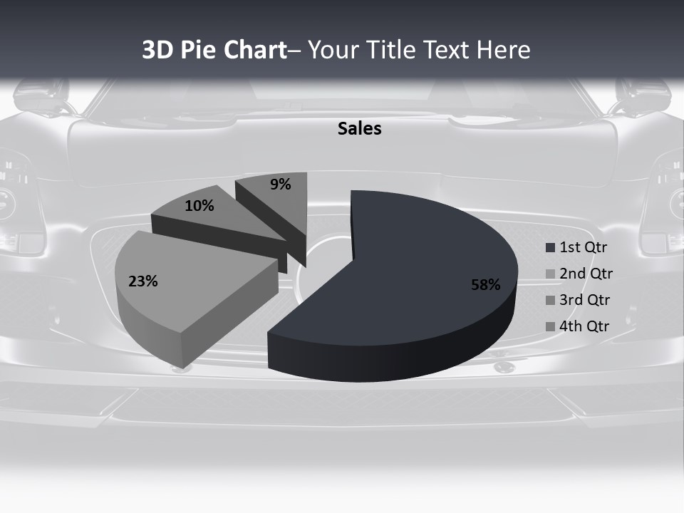 Reflection Front Shiny PowerPoint Template