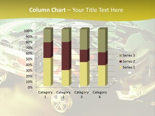 Door White Axle PowerPoint Template