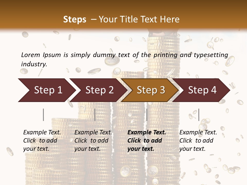 Success Joy Background PowerPoint Template