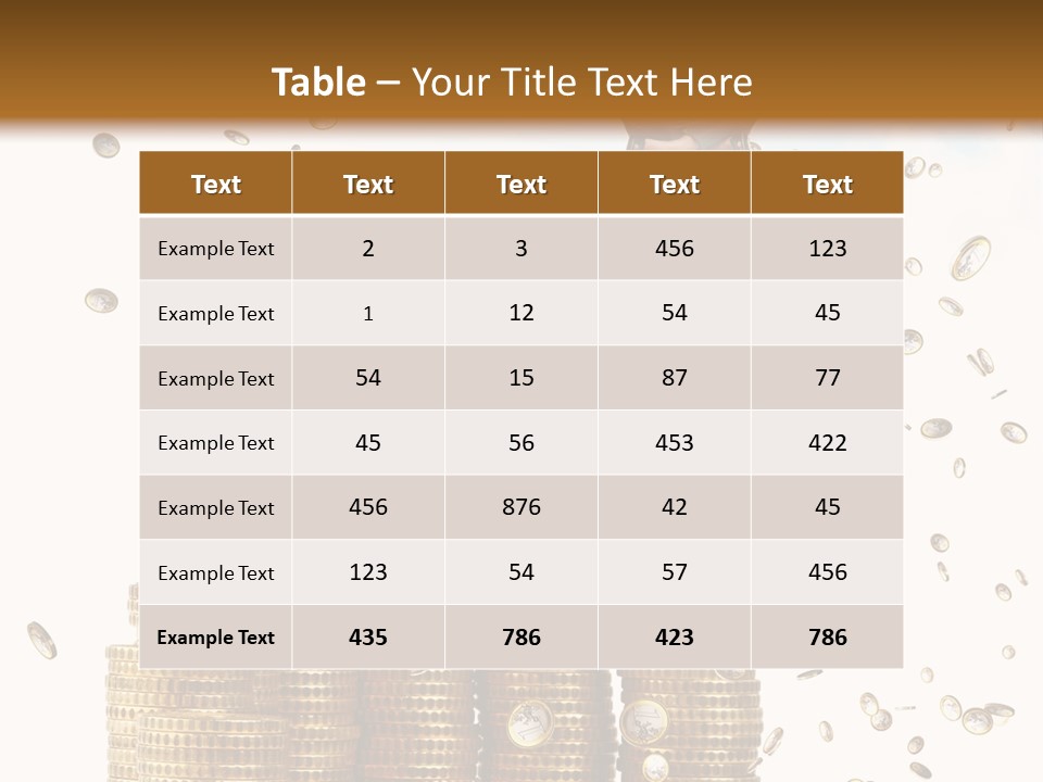 Success Joy Background PowerPoint Template