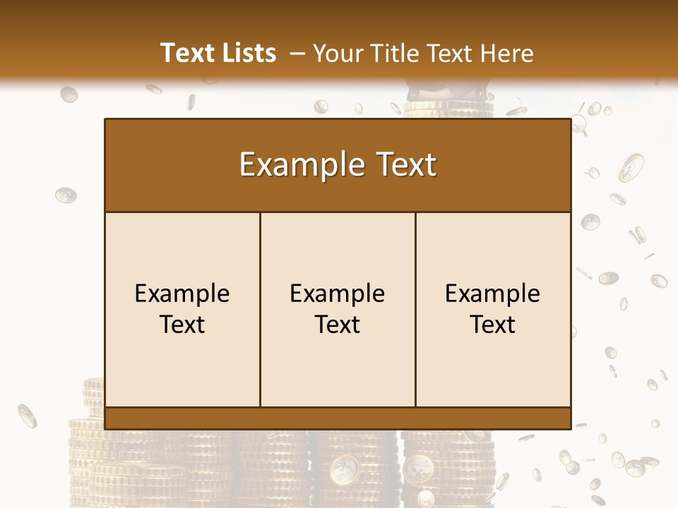 Success Joy Background PowerPoint Template