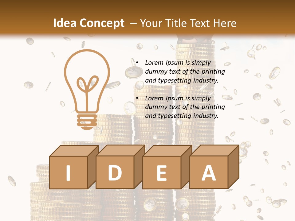 Success Joy Background PowerPoint Template