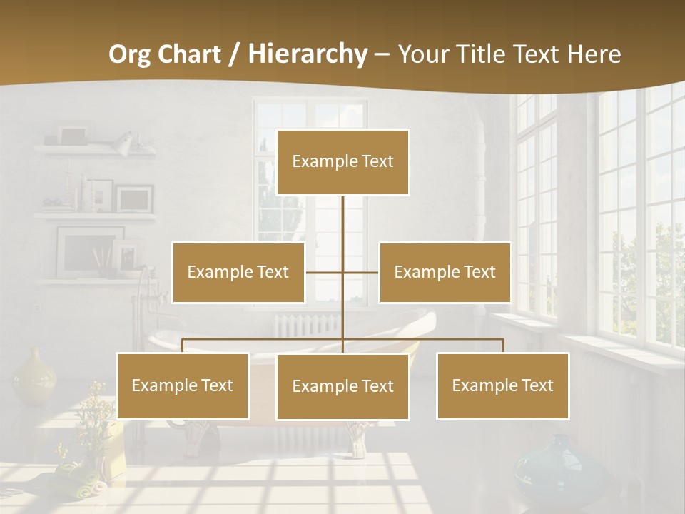 Penthouse Bathroom House PowerPoint Template