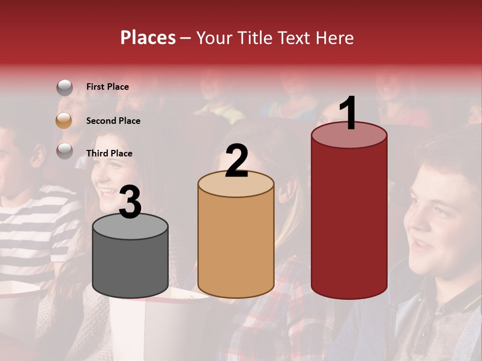 Teenager Friend Laughter PowerPoint Template