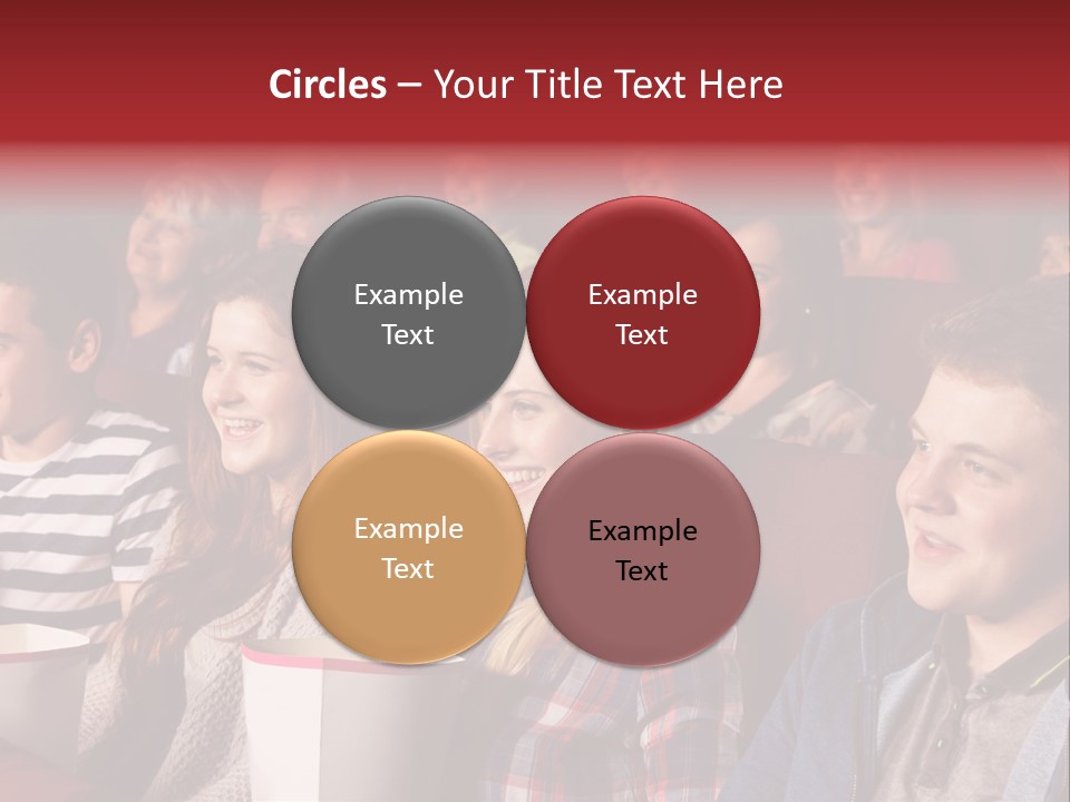 Teenager Friend Laughter PowerPoint Template